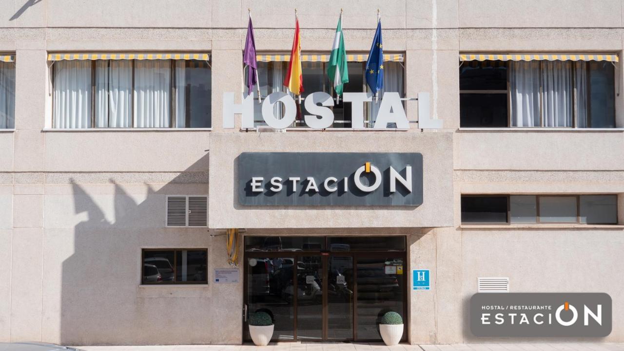 Hostal Restaurante Estacion Hotel Jaen Exterior photo